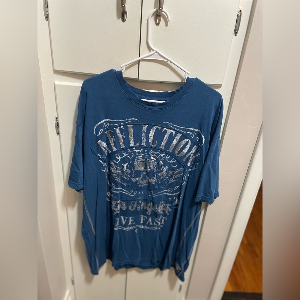 Affliction Men’s Live Fast 3XL T-Shirt